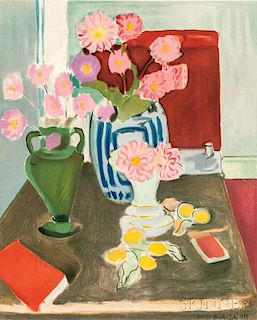 After Henri Matisse (French, 1869-1954)      Nature Morte