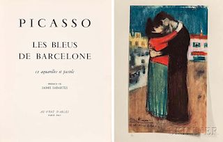 Pablo Picasso (Spanish, 1881-1973)      Eleven Plates   from Les bleus de Barcelone