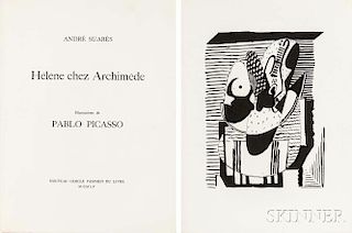 After Pablo Picasso (Spanish, 1881-1973)      Hélène Chez Archimède