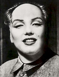 Philippe Halsman (American, 1906-1979)      Marilyn-Mao