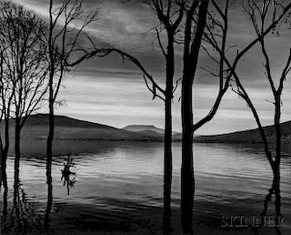 Brett Weston (American, 1911-1993)      Lake Patzcuro, Mexico
