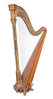 Pierre Erard (French, 19th Century) Floor Harp