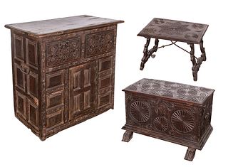 Spanish Moorish Style Furniture Assortment
