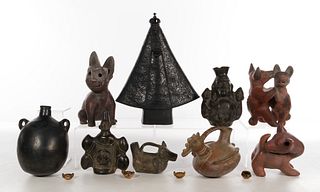 Ethnographic Pottery Assortment