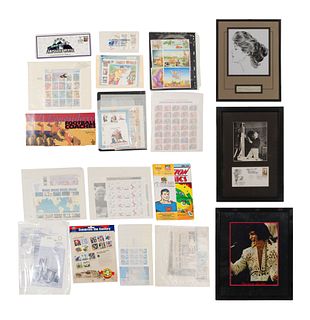 Autograph and Stamp Assortment