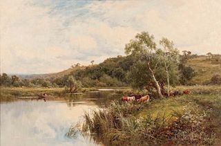 Henry Hillier Parker (British, 1858-1930)      On the Thames