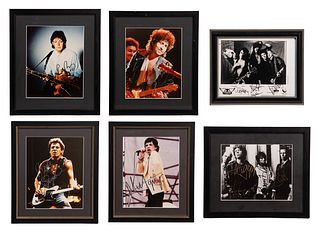 Musical Performer and Band Signed Photograph Assortment