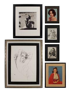 Rita Hayworth and Elizabeth Taylor Memorabilia Collection