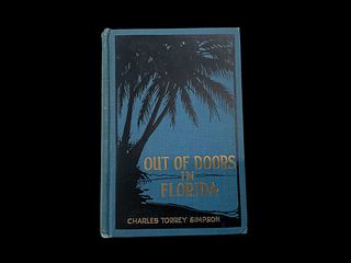 Out of Doors in Florida by Charles Torrey Simpson 1923 Signed 