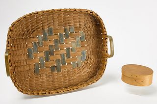 Flat Basket and Small Pantry Box 