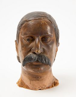 Carved Head of a Man