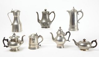 Group of Antique Pewter (7)