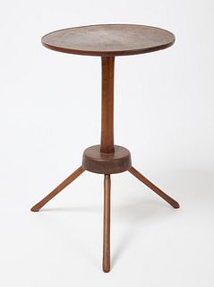 Early Three Legged Candle Stand