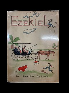 Ezekiel by Elvira Garner, 1937 First Edition Rare Children's Book