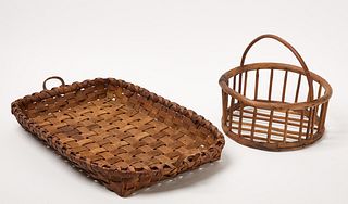 Windsor Cheese Basket and Gathering Basket