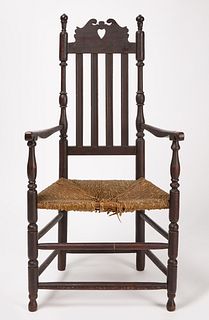 Heart and Crown Arm Chair