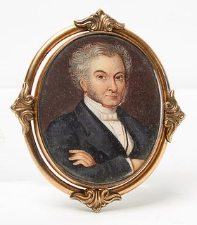 Miniature Portrait of a Gentleman