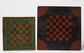 Two Checkers Gameboard