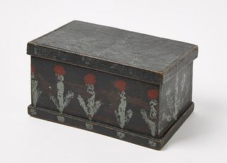 Miniature Painted Chest