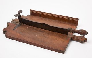Tobacco Cutter - Dated 1792