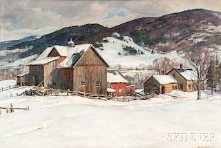 Aldro Thompson Hibbard (American, 1886-1972)      Valley Farm