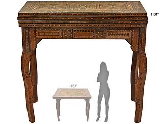 19th Century Moroccan Multi-gaming Table