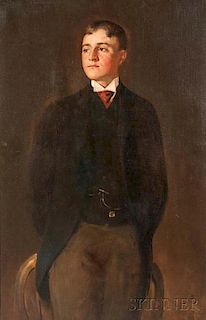 John White Alexander (American, 1856-1915)      Portrait of Henry Martin Alexander, Jr.