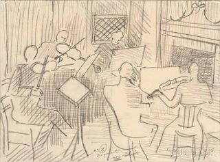 Raoul Dufy (French, 1877-1953)      Le Quintette
