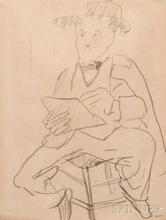 Albert Marquet (French, 1875-1947)      Portrait présumé de Matisse