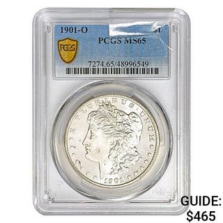 1901-O Morgan Silver Dollar PCGS MS65