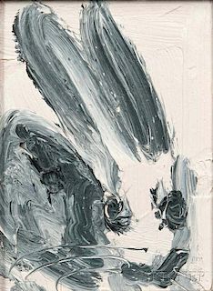 Hunt Slonem (American, b. 1951)      Rabbit