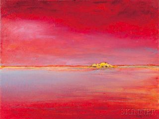 Michael Rogovsky (American, b. 1949)      Fox Island Sunset