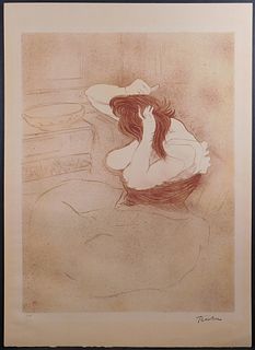  Henri de Toulouse-Lautrec, After: Woman Combing Her Hair