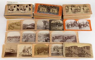 ASSORTED STEREOVIEW CARDS, UNCOUNTED LOT