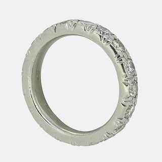 Vintage 1.44 Carat Diamond Eternity Ring Size H (46.5)