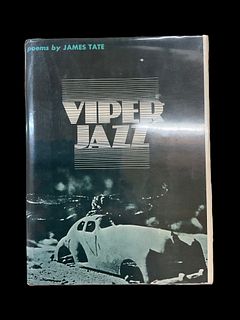 Viper Jazz Poems by James Tate First Edition 1976