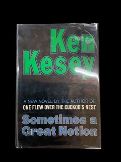 Sometimes a Great Notion by Ken Kesey 1964 First Edition