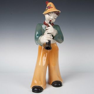 Vintage Large Porcelain Musician Figurine
