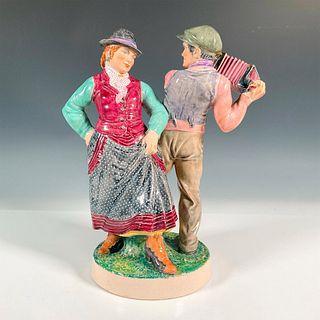 Charles Vyse Pottery Figure, Dancing Gypsies