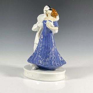 Wiener G. Mundner Figurine, Pierrot and Pierrette