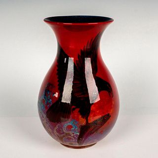 Royal Doulton Sung Flambe Veined Vase by Arthur Eaton