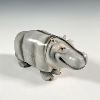 Herend Porcelain Figurine, Hippo