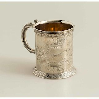 Silver Presentation Mug, W.K.Vanderslice & Co.