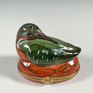 Tiffany & Co Limoges Hand Painted Box, Bird