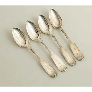 Four Silver Teaspoons, Vanderslice/Jelly