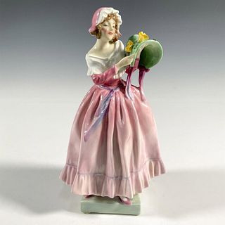 The New Bonnet - HN1728 (Pink coloration) - Royal Doulton Figurine