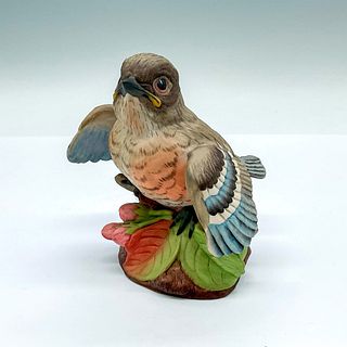Boehm Porcelain Figurine, Fledging Bluebird