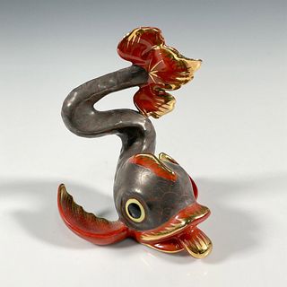 Herend Porcelain Figurine, Koi Fish