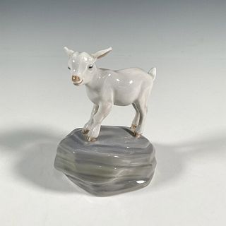 Royal Copenhagen Figurine, Goat Kid On Rock