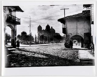 Martin Chambi (1891-1973) "Cusco Plaza" Photograph